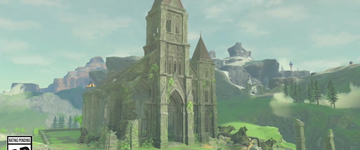 Zelda Breath of the Wild's Temple of Time looks like the one from